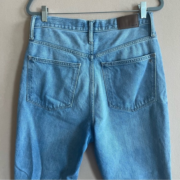 Madewell Women’s The Momjean in Gilford Wash Ripped‎ Edition size 30 High Waist - Picture 9 of 15